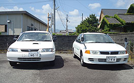 運転免許試験場の練習車の貸し出し